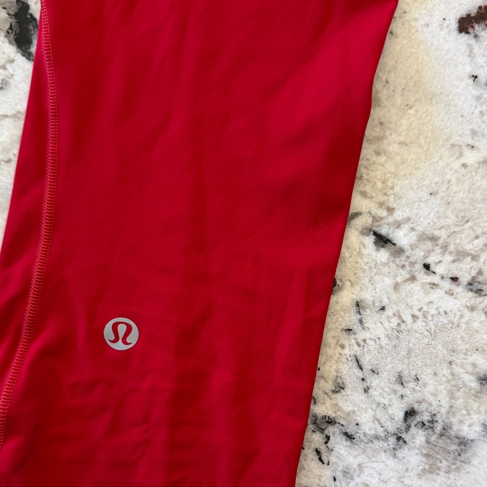 Lululemon red leggings